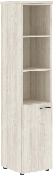 Шкаф колонка с глухой малой дверью (L) и топом XHC 42.5(L) Сосна Эдмонт 432х432х1955 XTEN в Салехарде 