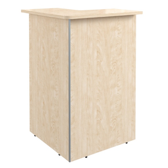 Стойка рецепции угловая DMC 88(R) 800х800х1200 DEX в Салехарде 