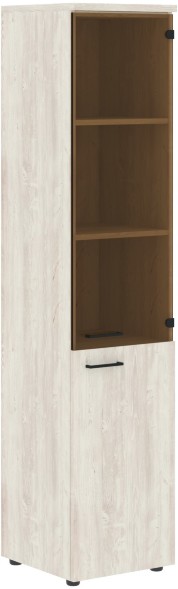 Шкаф колонка комбинированая (L) с топом XHC 42.2(L) Сосна Эдмонт 432х432х1955  в Салехарде 