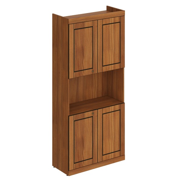 Шкаф с глухими малыми дверьми LHC 90.5 900х400х2010 LAREX в Салехарде 