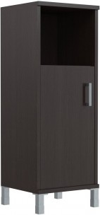 Шкаф-колонка средняя с глухой малой дверью B 421.2(L) Венге Магия 475х450х1286