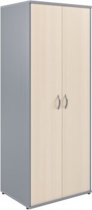 Гардероб ГБ-2 Беларусь Клен/Металлик 770*580*1975 IMAGO