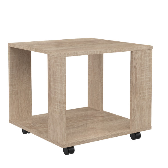 Стол журнальный CT 550 дуб Сонома светлый 500х500х450 COFFEE в Салехарде 
