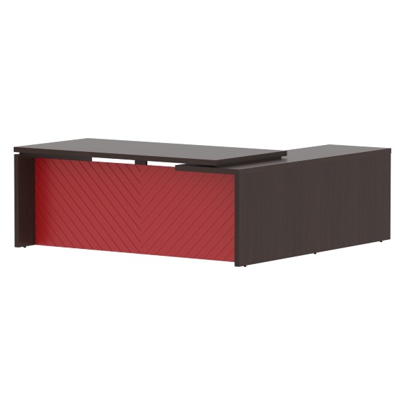 Стол руководителя TLCT 2020(L) 2000х2000х750 TORR LUX в Салехарде 