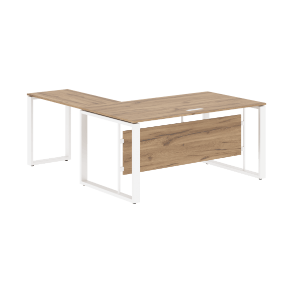 Стол руководителя угловой ECT 1619 1600х1900х750 ENIO в Салехарде 