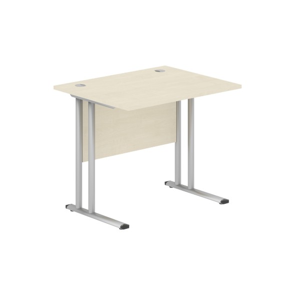 Стол письменный СП-1М Клен*/серебро 900х720х755 IMAGO-M в Салехарде 