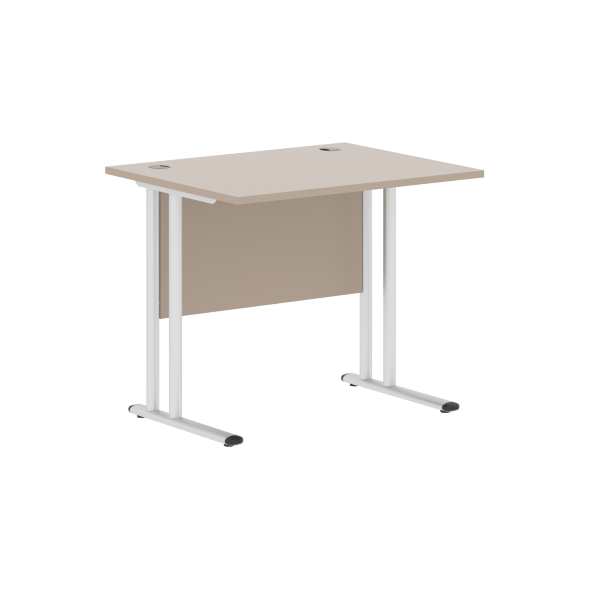 Стол письменный СП-1М Клен*/серебро 900х720х755 IMAGO-M в Салехарде 