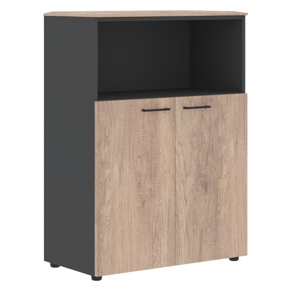 Шкаф с глухими малыми дверьми и топом JMC 85.3 856х452х1184 JAY в Салехарде 