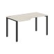 Стол эргономичный XS6CET 149(L) белый/антрацит 1400х900х750 XTEN-S60 в Салехарде 