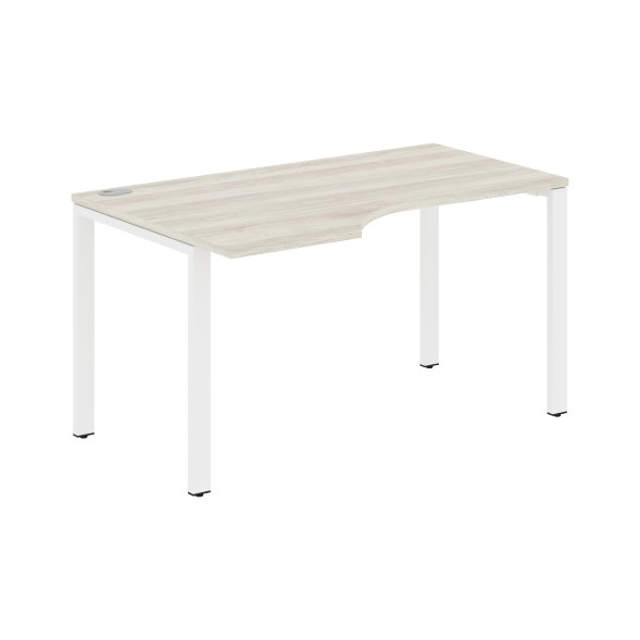 Стол эргономичный XS6CET 149(L) белый/антрацит 1400х900х750 XTEN-S60 в Салехарде 