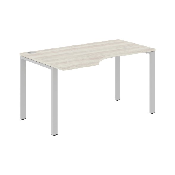 Стол эргономичный XS6CET 149(L) белый/антрацит 1400х900х750 XTEN-S60 в Салехарде 