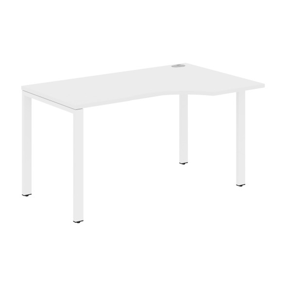 Стол эргономичный XS6CET 149(R) белый/антрацит 1400х900х750 XTEN-S60 в Салехарде 