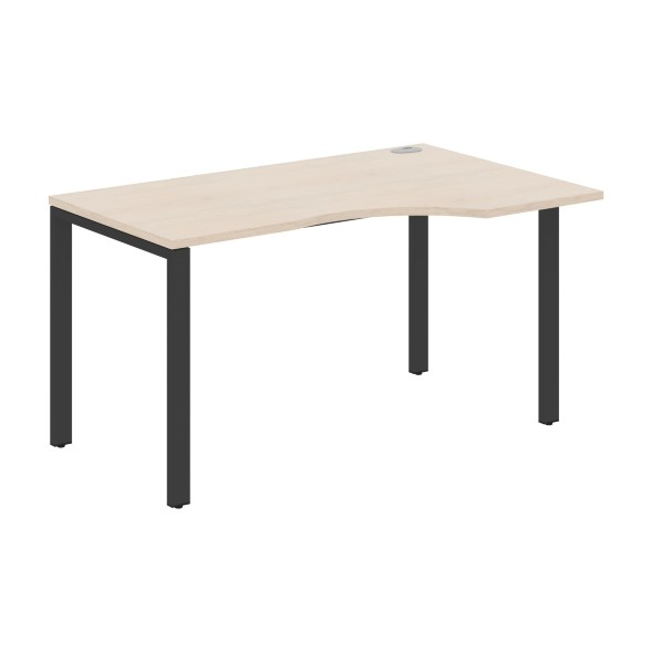 Стол эргономичный XS6CET 149(R) белый/антрацит 1400х900х750 XTEN-S60 в Салехарде 