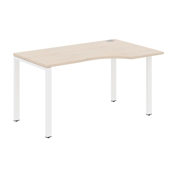 Стол эргономичный XS6CET 149(R) белый/антрацит 1400х900х750 XTEN-S60 в Салехарде 