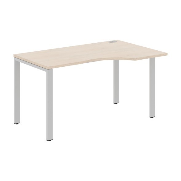 Стол эргономичный XS6CET 149(R) белый/антрацит 1400х900х750 XTEN-S60 в Салехарде 