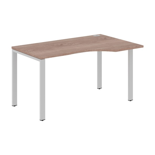 Стол эргономичный XS6CET 149(R) белый/антрацит 1400х900х750 XTEN-S60 в Салехарде 