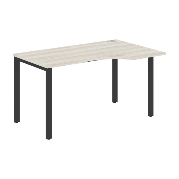 Стол эргономичный XS6CET 149(R) белый/антрацит 1400х900х750 XTEN-S60 в Салехарде 