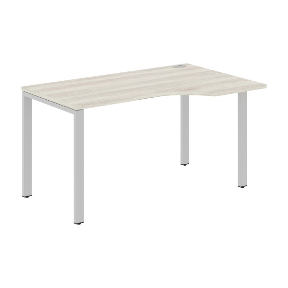 Стол эргономичный XS6CET 149(R) белый/антрацит 1400х900х750 XTEN-S60 в Салехарде 