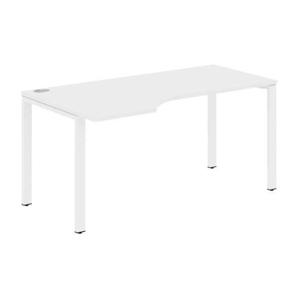 Стол эргономичный XS6CET 169(L) белый/антрацит 1600х900х750 XTEN-S60 в Салехарде 