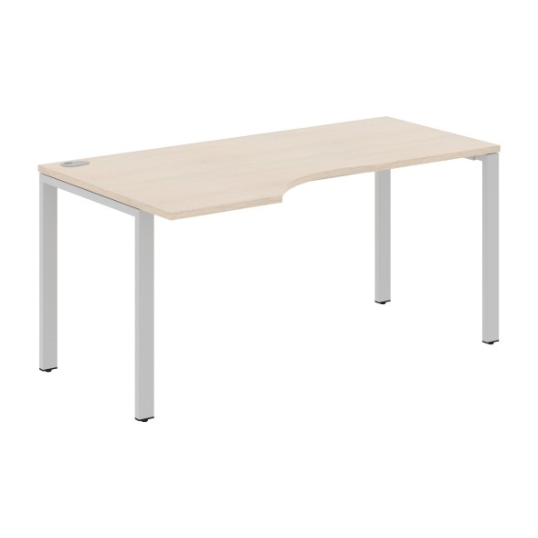 Стол эргономичный XS6CET 169(L) белый/антрацит 1600х900х750 XTEN-S60 в Салехарде 