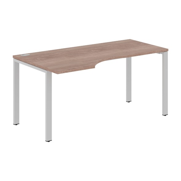 Стол эргономичный XS6CET 169(L) белый/антрацит 1600х900х750 XTEN-S60 в Салехарде 