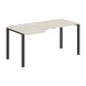 Стол эргономичный XS6CET 169(L) белый/антрацит 1600х900х750 XTEN-S60 в Салехарде 
