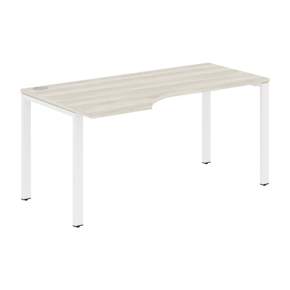 Стол эргономичный XS6CET 169(L) белый/антрацит 1600х900х750 XTEN-S60 в Салехарде 