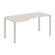 Стол эргономичный XS6CET 169(L) белый/антрацит 1600х900х750 XTEN-S60 в Салехарде 