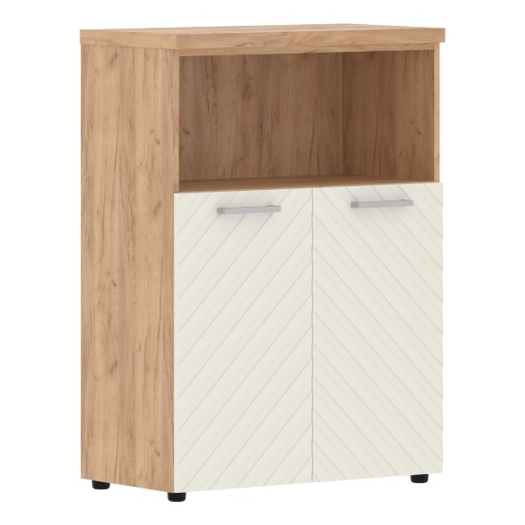 Шкаф с глухими малыми дверьми и топом TLMC 85.3 856х450х1203 TORR LUX в Салехарде 