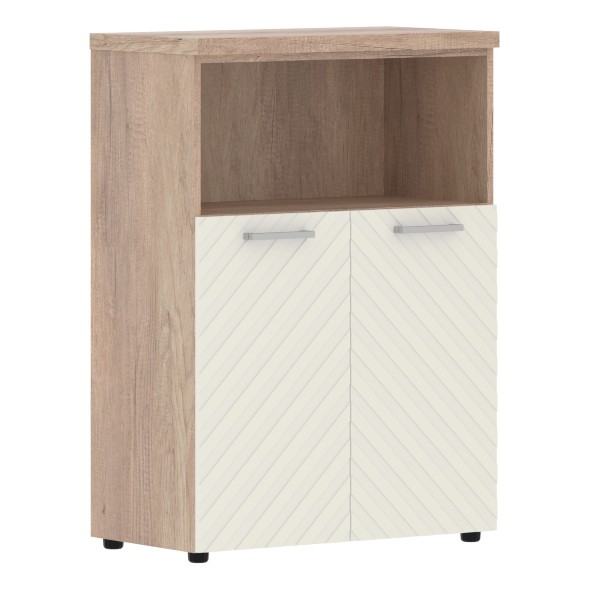 Шкаф с глухими малыми дверьми и топом TLMC 85.3 856х450х1203 TORR LUX в Салехарде 