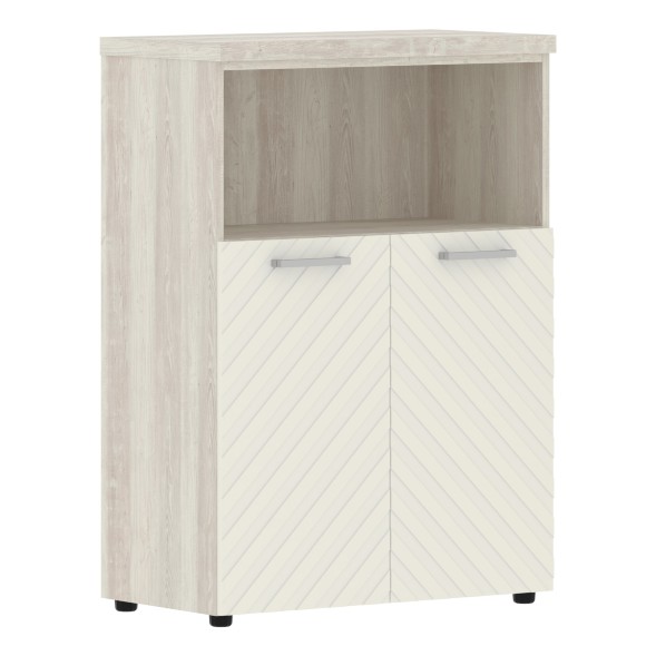 Шкаф с глухими малыми дверьми и топом TLMC 85.3 856х450х1203 TORR LUX в Салехарде 