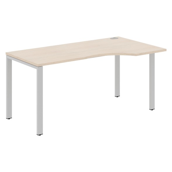 Стол эргономичный XS6CET 169(R) белый/антрацит 1600х900х750 XTEN-S60 в Салехарде 