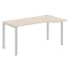 Стол эргономичный XS6CET 169(R) белый/антрацит 1600х900х750 XTEN-S60 в Салехарде 