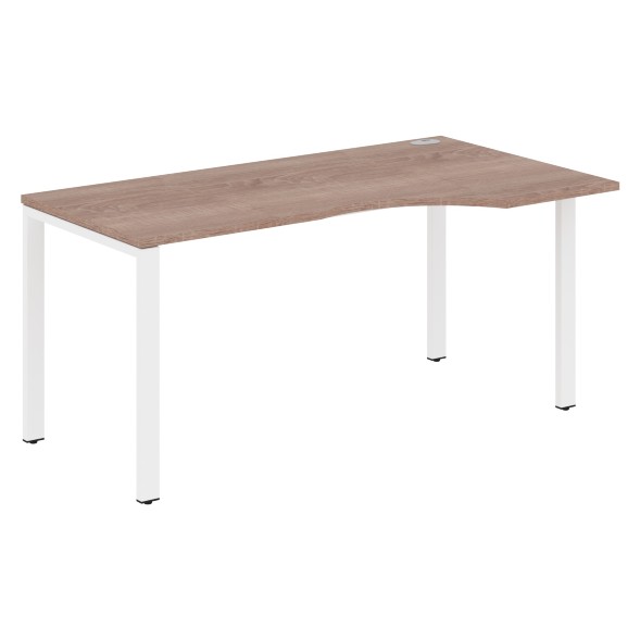 Стол эргономичный XS6CET 169(R) белый/антрацит 1600х900х750 XTEN-S60 в Салехарде 