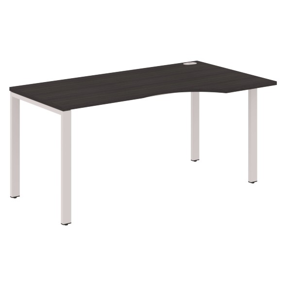 Стол эргономичный XS6CET 169(R) белый/антрацит 1600х900х750 XTEN-S60 в Салехарде 