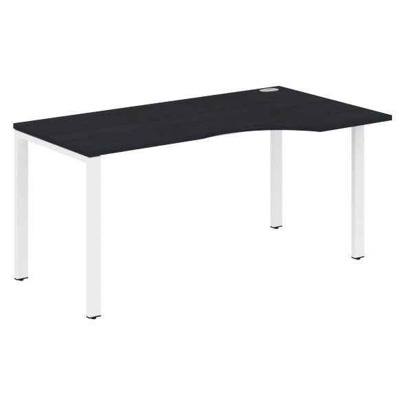 Стол эргономичный XS6CET 169(R) белый/антрацит 1600х900х750 XTEN-S60 в Салехарде 