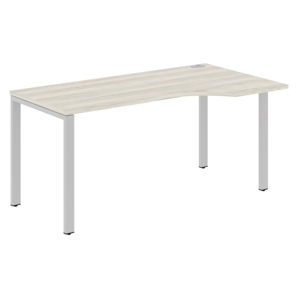 Стол эргономичный XS6CET 169(R) белый/антрацит 1600х900х750 XTEN-S60 в Салехарде 