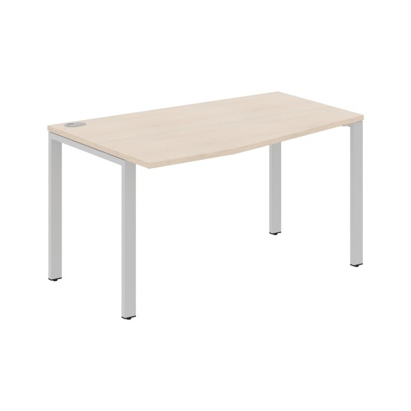 Стол эргономичный XS6CT 149(L) белый/антрацит 1400х900х750 XTEN-S60 в Салехарде 