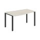 Стол эргономичный XS6CT 149(L) белый/антрацит 1400х900х750 XTEN-S60 в Салехарде 