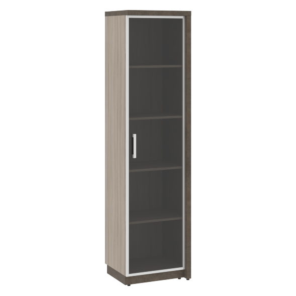 Шкаф СФ-534582 Бетон чикаго тем F187 ST9/Дрифтвуд H3090 ST22/Графит\Черный 537х454,5х2083 WOOD&amp;amp;STONE в Салехарде 