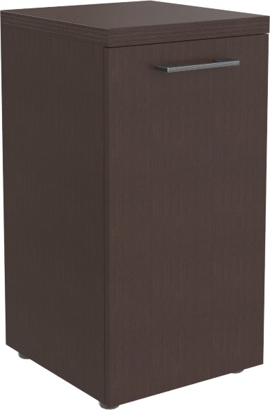 Шкаф колонка (L) с глухой малой дверью и топом TLC 42.1(L) венге-магия Z 430х452х833