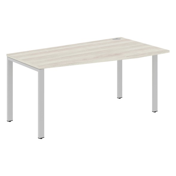 Стол эргономичный XS6CT 169(R) белый/антрацит 1600х900х750 XTEN-S60 в Салехарде 