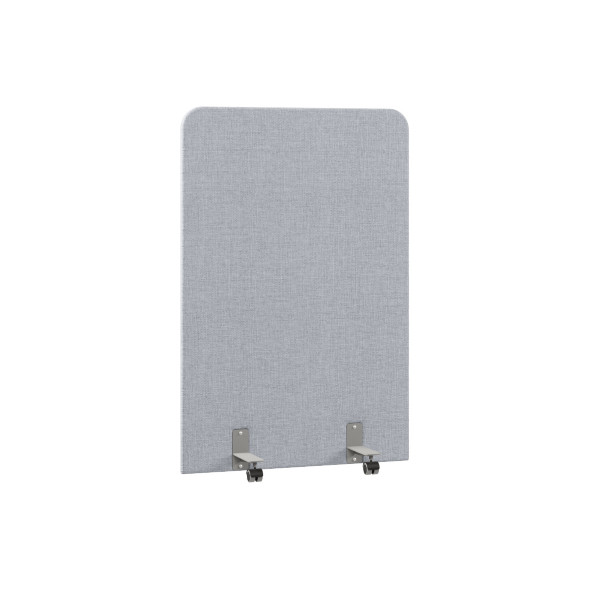 Акустическая перегородка на роликовых опорах RA.R-100/150 KITON 01/Серый 1000х28х1500 RAND Acoustic в Салехарде 