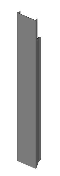 Комплект внешних картеров декоративных для опор стола DVB-01(PL) 93х33х672 IMAGO-M в Салехарде 