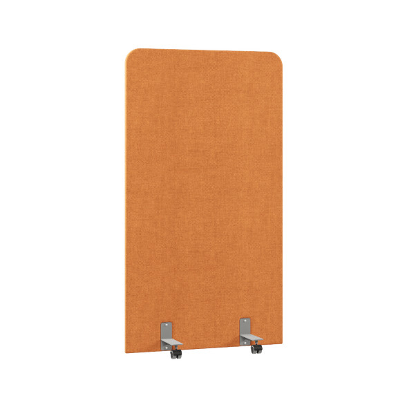 Акустическая перегородка на роликовых опорах RA.R-100/180 KITON 01/Серый 1000х28х1800 RAND Acoustic в Салехарде 