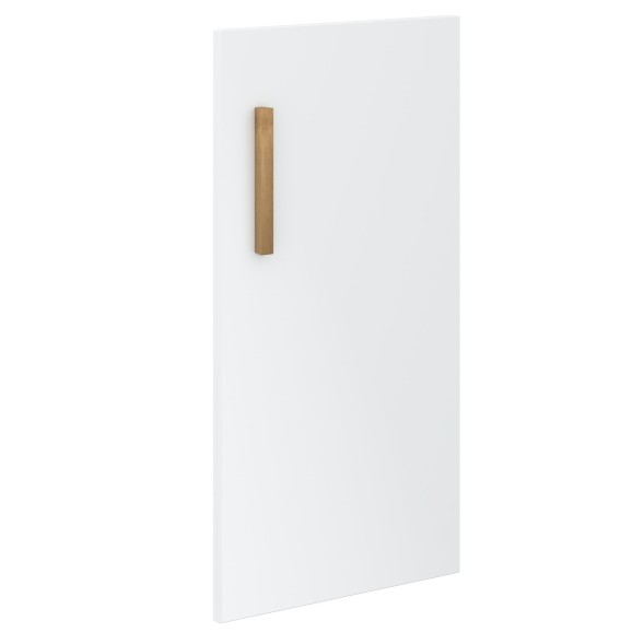 Дверь FLD 40-1(R) Белый премиум 396х18х766 FORTA в Салехарде 