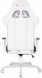Кресло игровое Zombie Neo белый эко.кожа крестов. пластик пластик белый