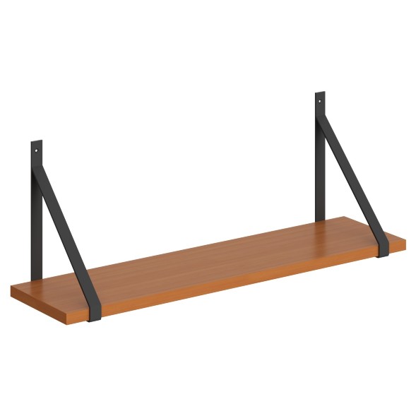 Полка с полкодержателями SH1-GINO 830х210х300 COFFEE в Салехарде 