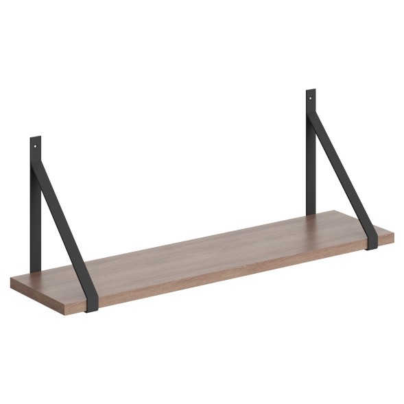 Полка с полкодержателями SH1-GINO 830х210х300 COFFEE в Салехарде 