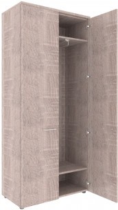 Гардероб XCW 85 Дуб Сонома 856х432х1955 XTEN